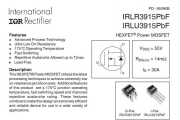 IRLU3915PBF HEXFET® POWER MOSFET 55V Single N-Channel HEXFET POWER MOSFET en un paquete i-pak