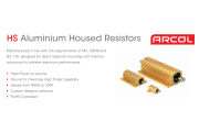 HS Resistencias alojadas de aluminio por Arcol